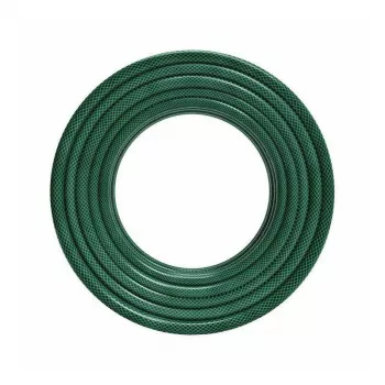 AWTOOLS AW70424 1/2 cala 25m 3-warstwowy wzmocniony wąż ogrodowy PVC, 8 bar, odporny na UV i glony, zielony