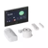 NO NAME ATLO-AZ-WG74-TUYA Inteligentny system alarmowy Wi-Fi i GSM z ekranem TFT 4,3 cala, aplikacją Tuya, 99 strefami bezprzewodowymi, syreną 110dB, RFID i komunikatami głosowymi