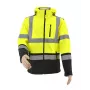 Kurtka softshell AWTOOLS T3 z elementami odblaskowymi, czarna, rozmiar M