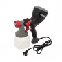 HOOZAR HVLP Elektryczny pistolet malarski 600W z pojemnikiem 800ml, 3 wzory natrysku, regulacja przepływu