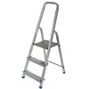 AWTOOLS AW23019 Wielofunkcyjna drabina składana 4x3 szczeble Aluminium EN 131 150kg