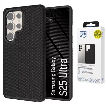 3MK Fortis MagCase do Samsung Galaxy S25 Ultra - czarne etui ochronne MagSafe