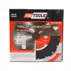 AWTOOLS AW45351 Diamentowa tarcza do szlifowania kubkowa 125 mm z segmentem turbo do betonu, muru, kamienia - szlifowanie na sucho, otwór 22,23 mm