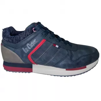 Lee Cooper Męskie buty casual Navy Red LCJ-21-29-0642M