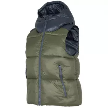 Kamizelka puchowa damska 4F Khaki H4Z22 KUDP004 Rozmiar L