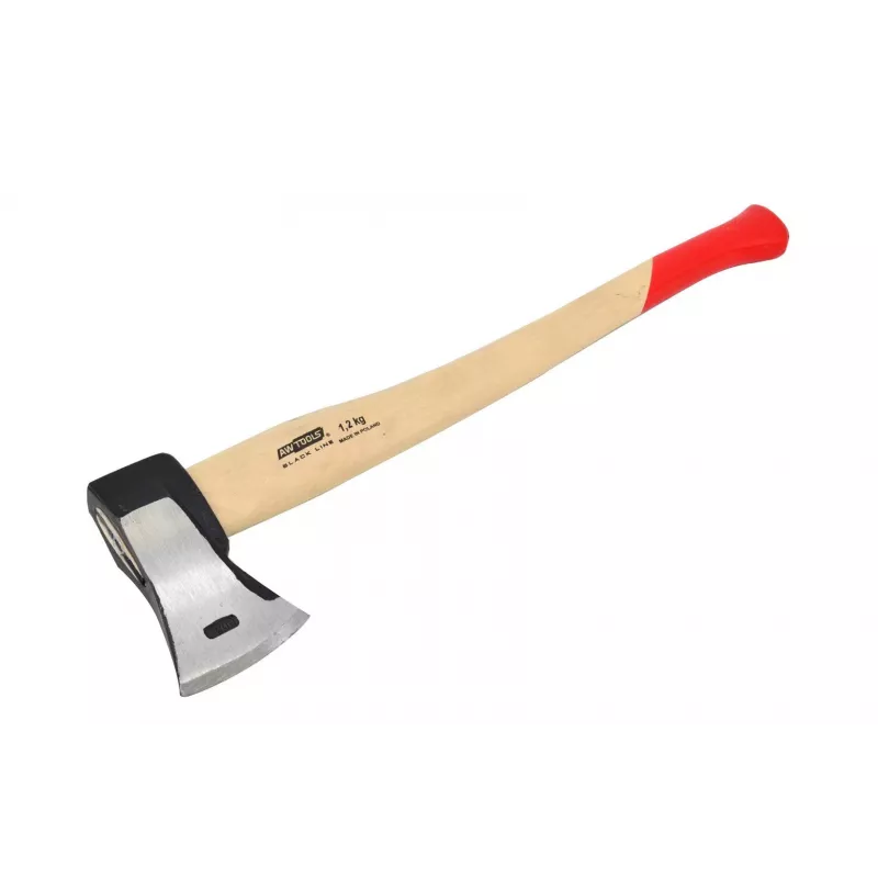 AWTOOLS AW33060BL Siekiera do rąbania drewna z uchwytem z włókna szklanego, głowica 600g, 380mm, czarno-pomarańczowa