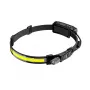 AWTOOLS AW BRIGHTBAR LEDowa opaska na głowę z czujnikiem ruchu Black Line - 500 lumenów COB+XPE, ładowanie USB-C, IPX4