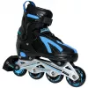 Wrotki inline Outrace Volt Blue, regulowane EU 40-43, czarno-niebieskie