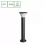 Zewnętrzna lampa ścienna 6W GU10 450lm IP44 z regulacją barwy światła, szara