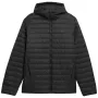 4F Męska kurtka puchowa Deep Black 4FSS23TDJAM085 20S