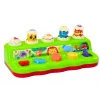 LEAN TOYS Pop Up Animals Edukacyjny panel aktywności z dźwiękami dla maluchów 12+ miesięcy