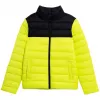 Kurtka puchowa chłopięca 4F Juicy Green 4FJSS23TDJAM077 45S Rozmiar 128