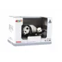 LEAN TOYS Zestaw 2 figurek pandy z młodym pandą, seria Zwierzęta Świata