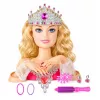 LEAN TOYS Beauty Fashion Styling Head Lalka z akcesoriami, blond włosy, 25 cm, dla dzieci 3+