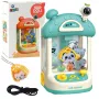 LEAN TOYS Niebieska maszyna do łapania pluszowych zabawek dla dzieci