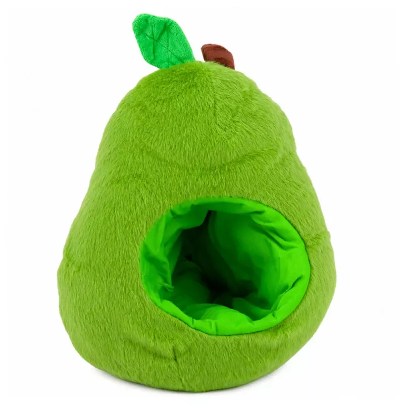 LEAN TOYS Zielone Awokado z Kapibarą 2 w 1 Odwracalna Maskotka Pluszowa 35 cm
