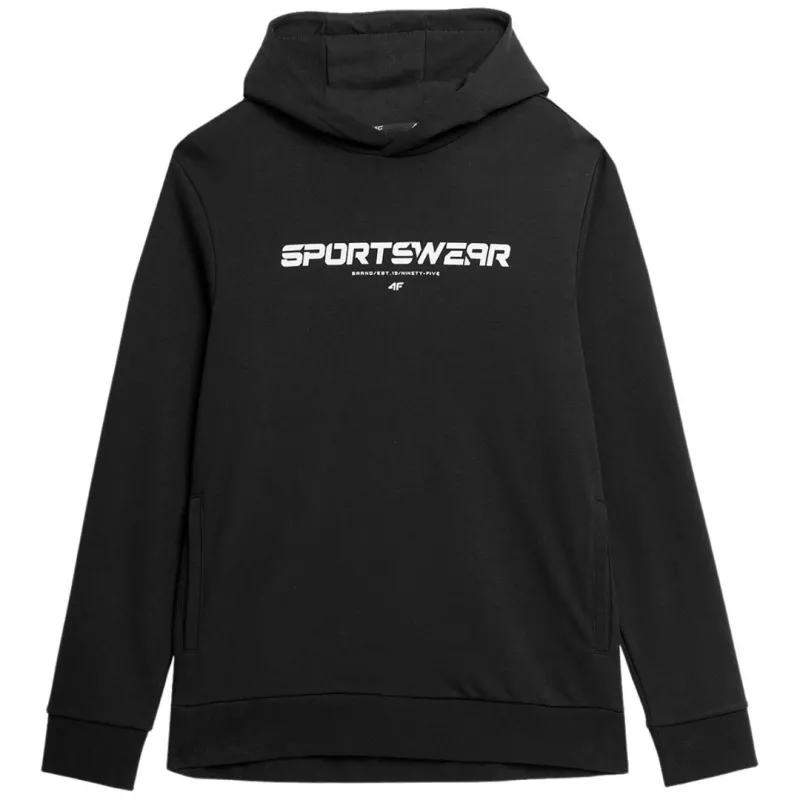 Bluza męska 4F M266 Kolor głęboka czerń Rozmiar S