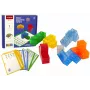LEAN TOYS Magic Magnetic Cube 7 Elements - Magnetyczna układanka 3D, 7 elementów, wielokolorowa, zabawka edukacyjna dla dzieci od 6 lat