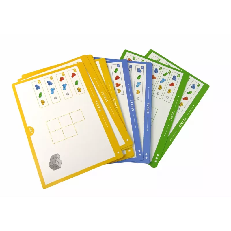 LEAN TOYS Magic Magnetic Cube 7 Elements - Magnetyczna układanka 3D, 7 elementów, wielokolorowa, zabawka edukacyjna dla dzieci od 6 lat