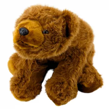 LEAN TOYS Pluszowa zabawka Miś brunatny Przytulanka 28 cm