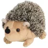 LEAN TOYS Pluszowy Jeż Maskotka Przytulanka Brązowy 17,5 cm