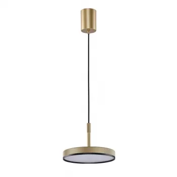 Lampa wisząca NO NAME DOM 24W 3K ZŁOTA