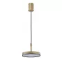 Lampa wisząca NO NAME DOM 24W 3K ZŁOTA