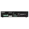 AUDAC COM12MK2 120W PA Mikser Wzmacniacz z wyjściami 100V/70V/4Ω, 2 Wejścia Mikrofonowe/3 Liniowe, Priorytet i Fantomowe Zasilanie, Montaż do Szafy Rack 2U, Czarny