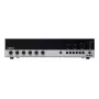 AUDAC COM12MK2 120W PA Mikser Wzmacniacz z wyjściami 100V/70V/4Ω, 2 Wejścia Mikrofonowe/3 Liniowe, Priorytet i Fantomowe Zasilanie, Montaż do Szafy Rack 2U, Czarny