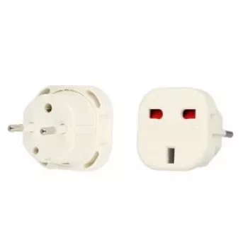 iLike UK/EU Ładowarka Sieciowa Biała - Kompaktowa Ładowarka USB 10.5W, Wtyk EU, 2.1A, Zabezpieczenie przed przeciążeniem