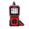 KONNWEI KW331 12V Tester akumulatorów samochodowych z 2,4-calowym kolorowym wyświetlaczem TFT, CCA 100-2000, obsługuje Flooded AGM GEL EFB, test rozruchu i układu ładowania