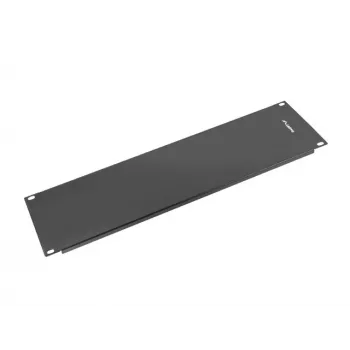 LANBERG AK-1404-B 19-calowy 3U panel zaślepiający do szafy rack, czarny
