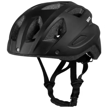 Vayox Kask Active Matowy Czarny Kask Rowerowy z LED M
