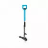 CELLFAST C.IDEAL Chwastownik 95 cm stojący ręczny z systemem 3-zębowym ze stali hartowanej i wypychaczem nożnym, ergonomiczna rączka D, zielony/czarny