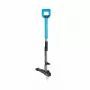 CELLFAST C.IDEAL Chwastownik 95 cm stojący ręczny z systemem 3-zębowym ze stali hartowanej i wypychaczem nożnym, ergonomiczna rączka D, zielony/czarny