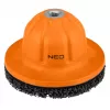 NEO TOOLS 11-136 Zestaw tarcz do czyszczenia piast, 150 mm, napęd 1/2 inch, ściernica z włókniny do usuwania rdzy