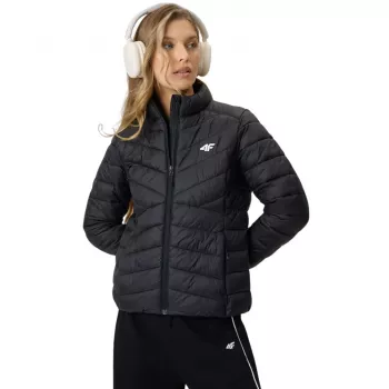 4F Damska kurtka softshell F0855 Głęboka czerń rozmiar L