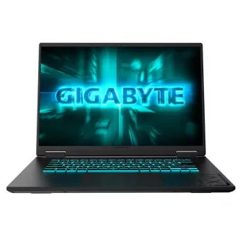 GIGABYTE A16 Laptop do gier 16 cali QHD+ 165Hz, AMD Ryzen 7 260, 32GB DDR5, 1TB+2TB SSD, GeForce RTX 5060, Windows 11 Home, Czarny
