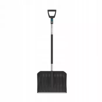 CELLFAST C.ERGO Szpadel do śniegu 40-011 – Ergonomiczny trzonek aluminiowy, 49 cm szerokie ostrze z polipropylenu z metalową krawędzią, mrozoodporny