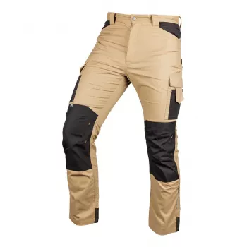 NEO TOOLS Mix&Match Spodnie robocze z wzmocnieniem Cordura®, Beżowo-czarne, rozmiar XXXL