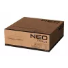 NEO TOOLS 90-037 Elektryczny grzejnik konwekcyjny 2000W PTC Ceramic z regulatorem temperatury, zabezpieczeniem przed przegrzaniem i przewróceniem, przenośny uchwyt, czarny/szary