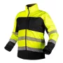 NEO TOOLS Kurtka robocza Softshell ostrzegawcza żółto-czarna XXL