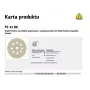 Klingspor PS 33 BK ściernica 225 mm P220 GLS38, opakowanie 50 szt.