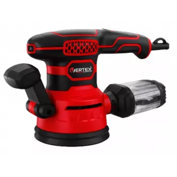 VERTEX Mimośrodowa szlifierka oscylacyjna 450W, 125mm, regulacja prędkości, worek na pył