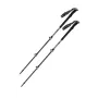 VOLVEN Adventure Poles Pro Grey - 3-sekcyjne kije trekkingowe, 65-135 cm, aluminium 7075, uchwyt EVA, końcówki wolframowe