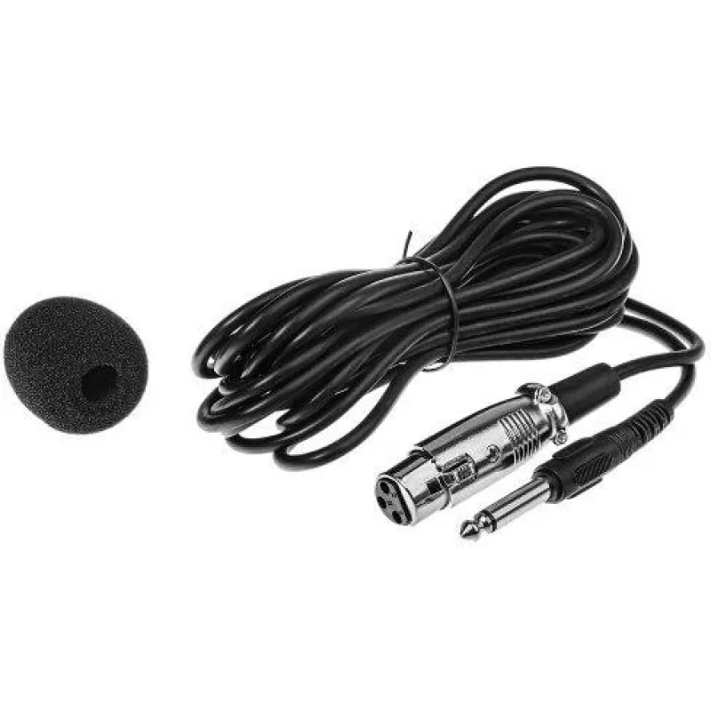 HQM-MP3V Dynamiczny mikrofon karaoke z kablem 3 m i przełącznikiem włącz/wyłącz