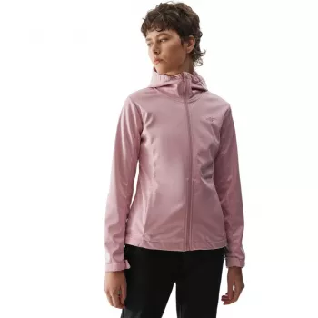 Damska kurtka softshell 4F F215 jasnoróżowa, rozmiar L