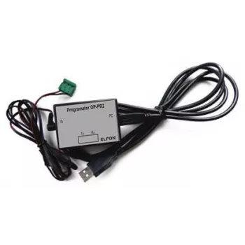 ELFON Optima V2.0 Programator OP-PR2 – Interfejs USB do konfiguracji systemu domofonowego i aktualizacji oprogramowania układowego
