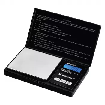 Wozinsky WDW-1000 Cyfrowa waga listowa 50 kg Czarny