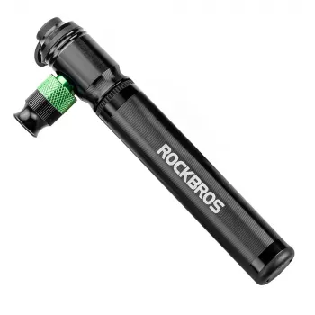 ROCKBROS HQ-75D-CO2 2-w-1 Mini pompka rowerowa i inflator CO2 - Czarny
